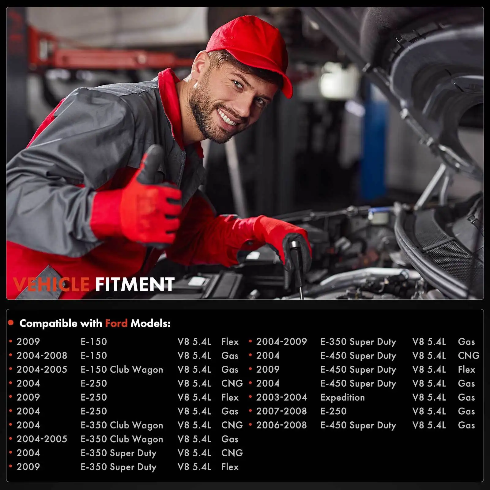 8 قطعة حاقن الوقود لفورد 5.4L V8 محرك E سلسلة إكسبيديشن 2004-2009 82211167