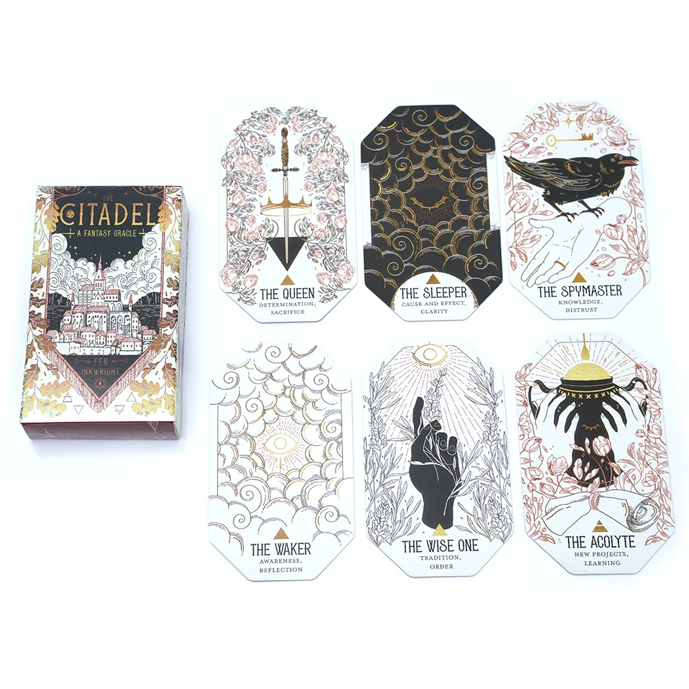 De Citadel A Fantasy Oracle Tarot Deck Tarot Card Entertainment Game voor familiefeest Bordspel Oracle Cards Gift