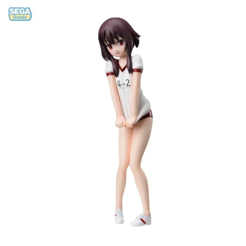 

В наличии SEGA Blessings for A Beautiful World 2 Megumin Gym Suit фигурки аниме персонажи экшн-игрушки коллекционные подарки для мальчиков ПВХ