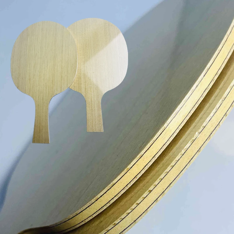DIY Table Tennis Blade Carbon Blade 7 Ply Wood Limba Top Layer Ayous Core Professional Ping Pong Bat Paddle with FL/CS Handle