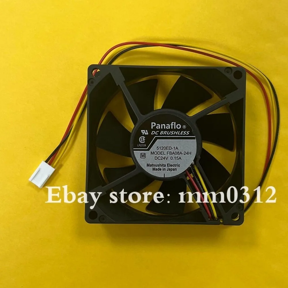 

For Panaflo FBA08A-24H DC24V 0.15A 3-Pin Inverter Cooling Fan