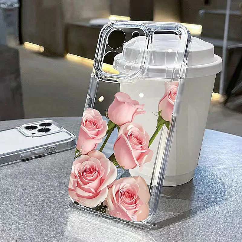 

For Xiaomi 14T Pro Case Soft Silicone Transparent Cases For for Xiaomi 14 13 12 11 Lite5G Mi 13T 12T Pro Shockproof Back Cover