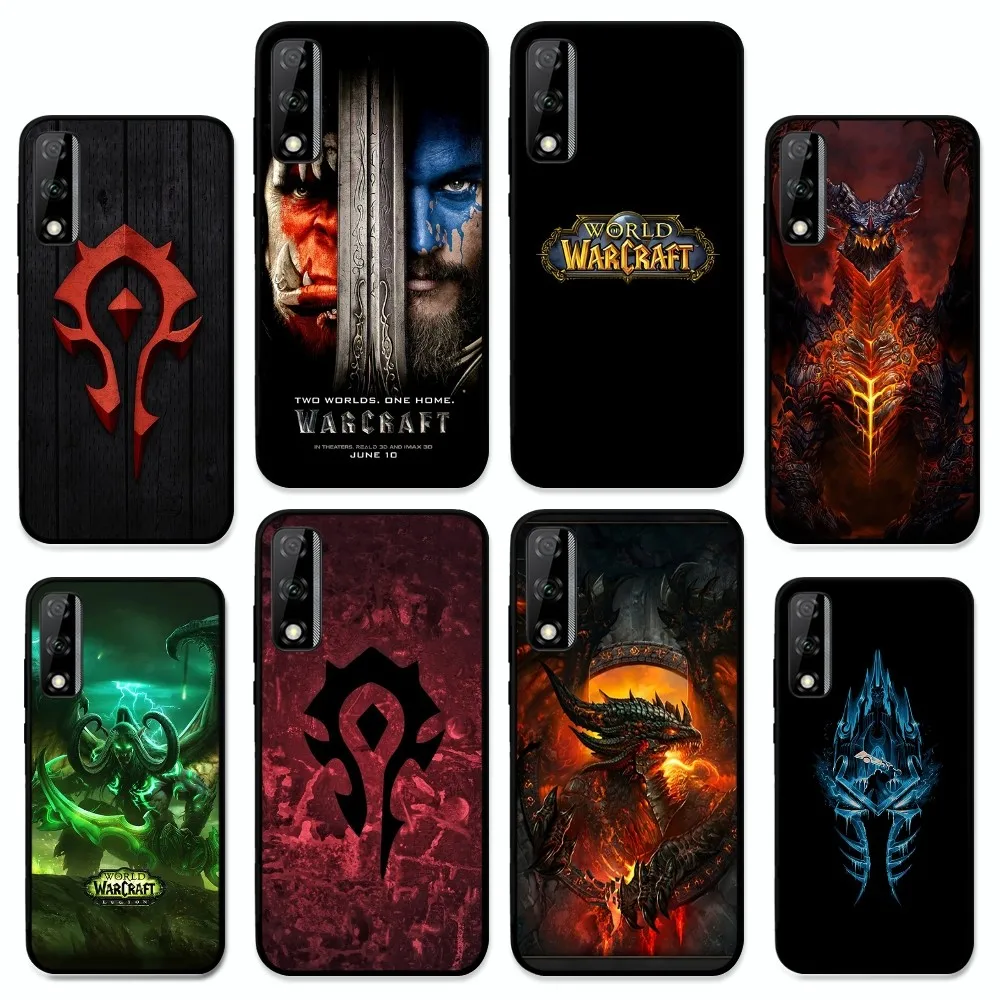 W-World O-Of W-Warcraft Phone Case For Huawei Y9 6 7 5 Prime Enjoy 7s 7 8 Plus 7a 9e 9plus 8E Lite Psmart Shell