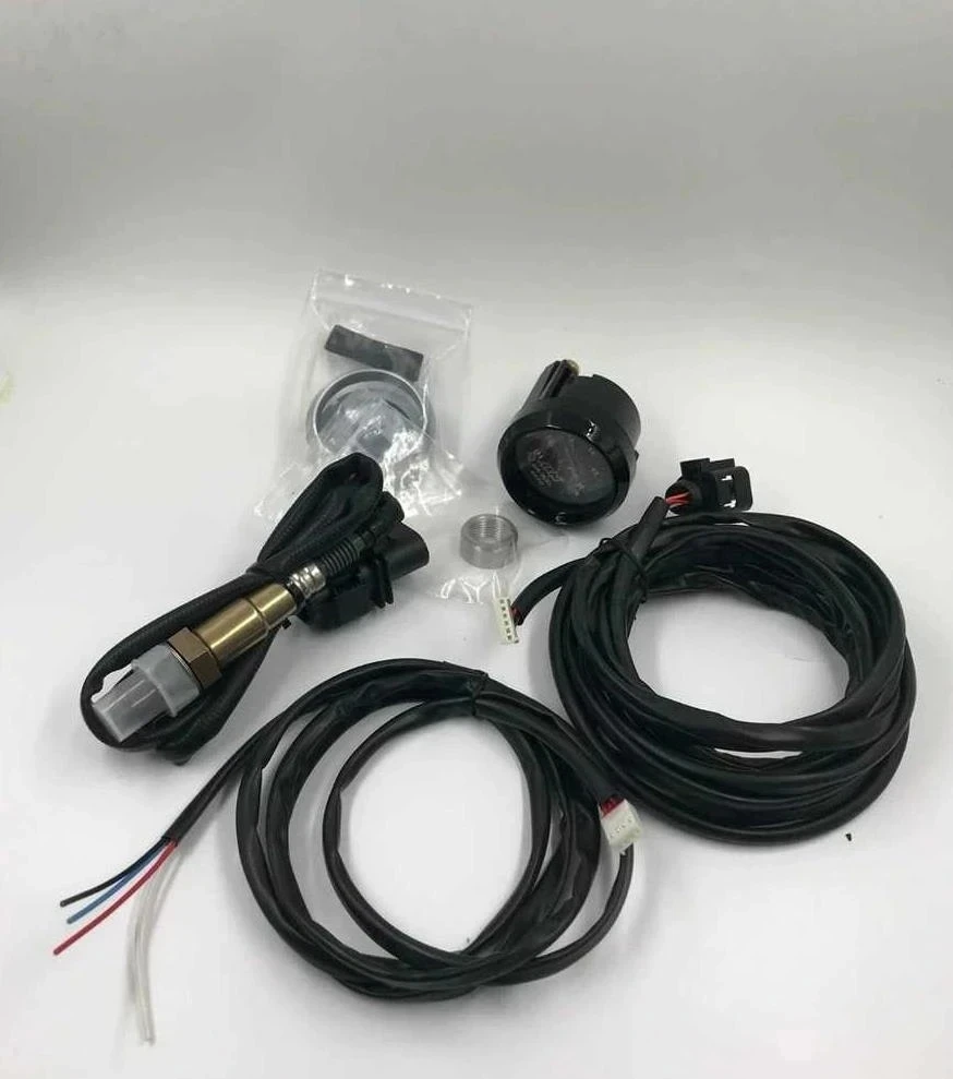 52mm AFR O2 UEGO Wideband Air Fuel Ratio Gauge Kit 30-4110 LSU 4.9 Lambda Probe Sensor 0258017025 WideBand Oxygen Sensor