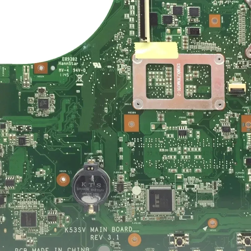 For ASUS K53SV REV 3.1 Motherboard With GT520M DDR3 Mainboard 100% Tested Fast Ship TT