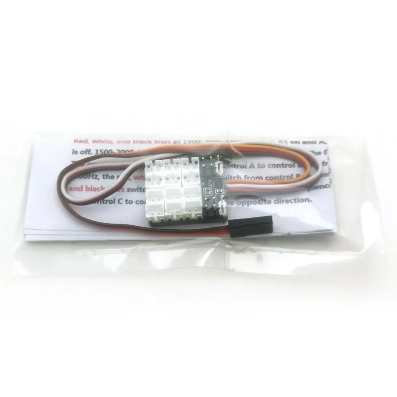 RC LED Light Controller Lights System for 1/14 Remote Control Tractor Dumper Truck Car DIY Models Spare Parts Toy TH23019