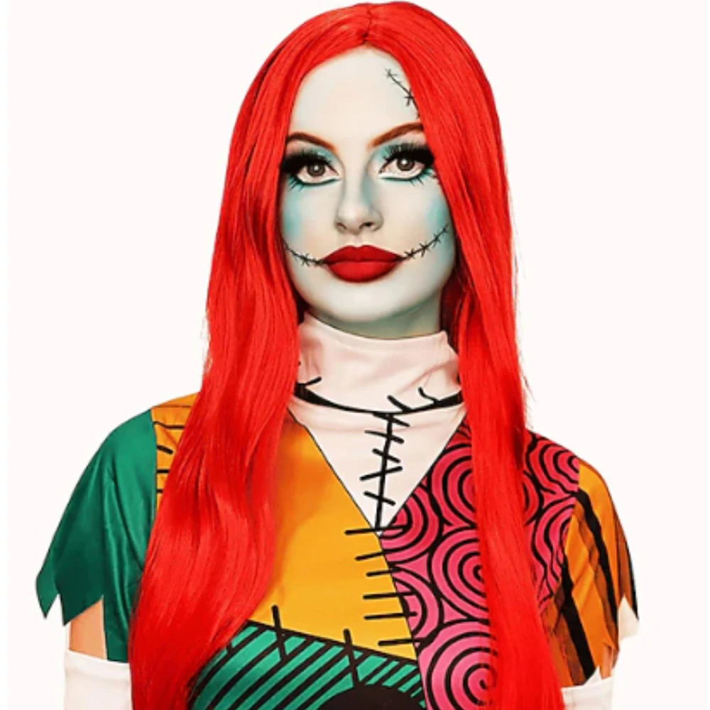 

Cosplay Wigs Red Straight Synthetic Hair Long Wigs Women's Wigs For Party