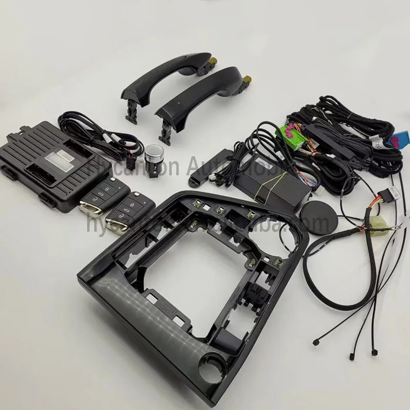 الجملة السعر المنخفض سيارة بدء بدون مفتاح الذهاب بدون مفتاح لشركة فولكس فاجن تيجوان 2023 سيارة بداية عن بعد سيارة بدون مفتاح بدء دفع #4