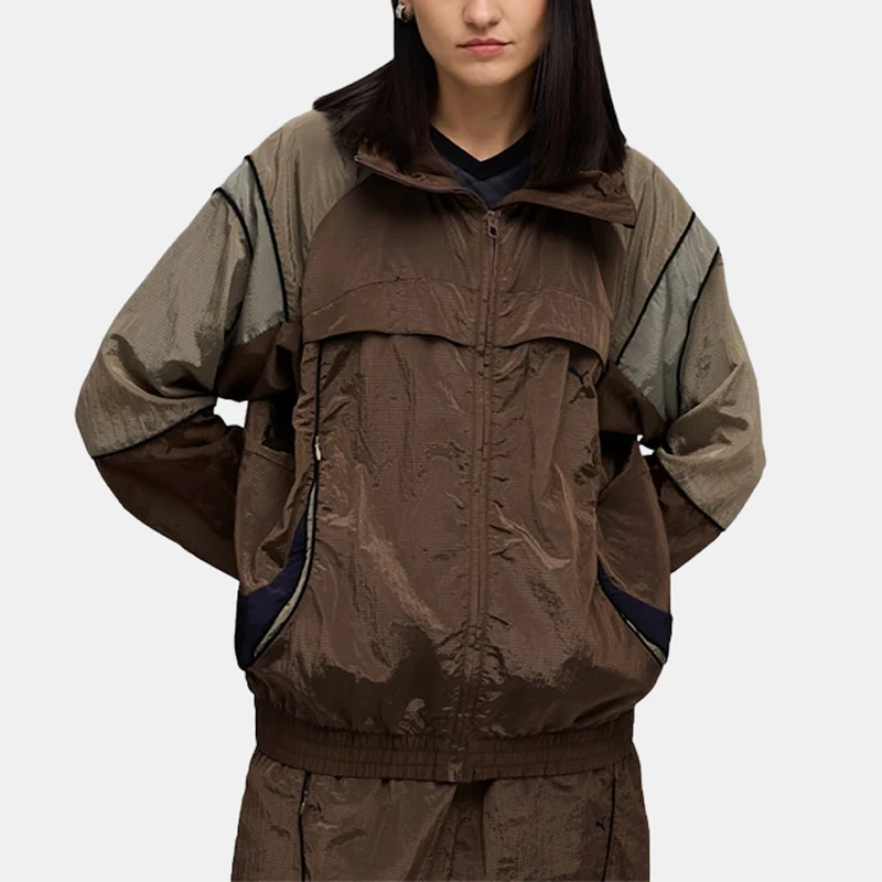 Puma genuine CLRT men's and women's hooded retro zipper classic jacket jacket 633020-41