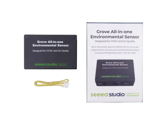 Grove - SEN54 All-in-one environmental sensor - VOC, RH, Temp, PM1.0/2.5/4/10 with superior accuracy and lifetime