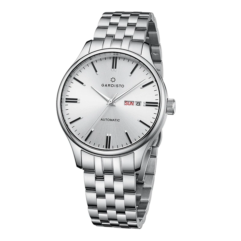 

WM Watch Automatic Mechanical Watches Casual Sapphire Crystal 50M Water Resistant Stainless Steel men Watch 167M