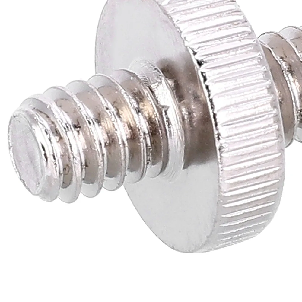 تحويل المسمار محول 1/4 "ذكر إلى 1/4" ذكر الخيوط المسمار تحويل محول للكاميرا ترايبود Ballhead DSLR