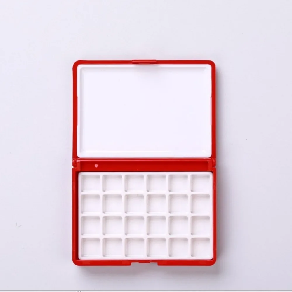 12/24 Grid Mini Aquarel Doos Lege Draagbare Kunstenaar Reizen Schetsen Palet 1ml Aquarel Palet Reizen Schetsen