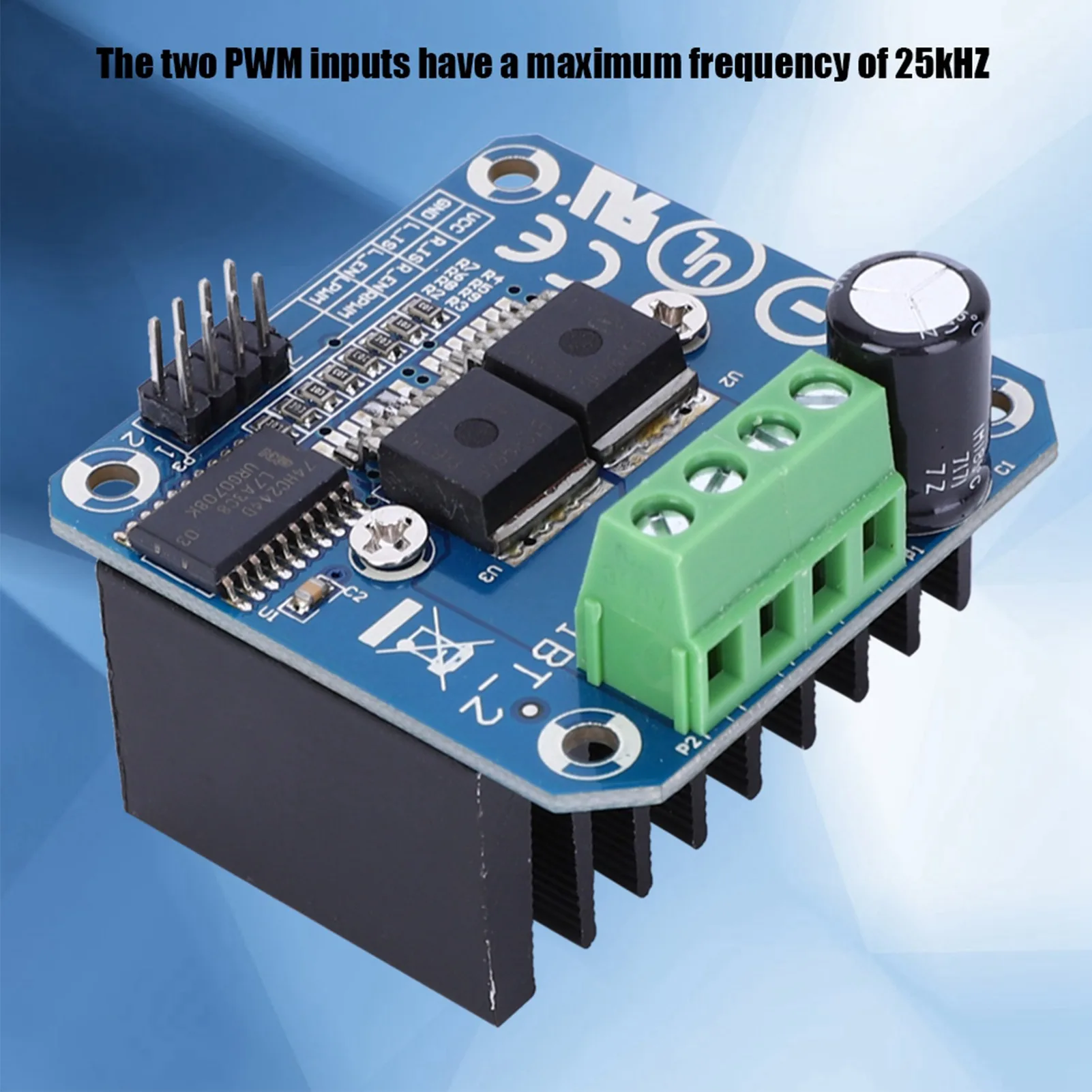 BTS7960 43A Motor Drive Module Motor Drive Module High-Power Driver for Smart Car BTS7960 43A Electric Components
