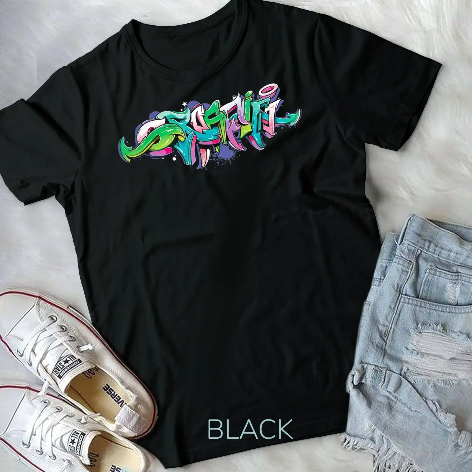 

Graffiti Artist Street Art Graffiti Tag Urban Graffitis Gift Unisex T-shirt