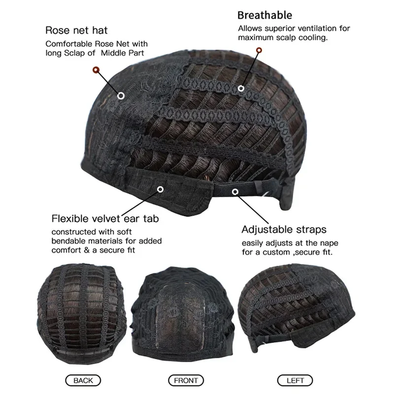 Cosplay Vivian Bless The Beautiful World Dark Red Blunt Bangs Synthetic Straight Wig Cute Girl Cosplay Huihui Wig Daily Party