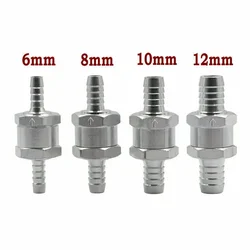 Check Valve Keep Fuel In Line And Prevent Leakage With Single Way Non Return Valve Suitable For Gasoline Size 6/8/10/12mm