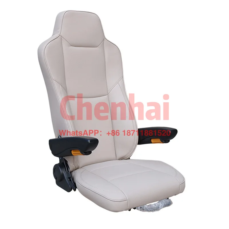 Customized Car Seat, Airbag Shock Absorber Mechanical Shock Absorber Driver Seat, RV Driver With Shock Absorber 360 Swivel Seat