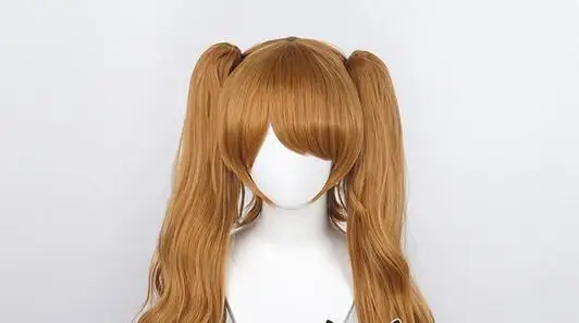 Charlotte Pudding Wig Long Curly   Ponytails Synthetic Cosplay Wigs Hair Heat Resistance Fiber