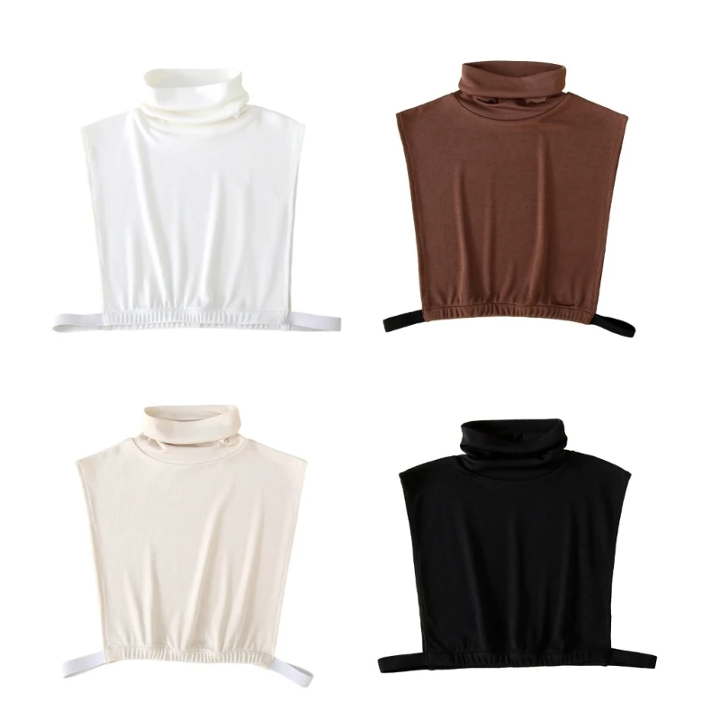 

Fashionable Women's Collar Stylish Turtleneck Insert Detachable Neck Cover