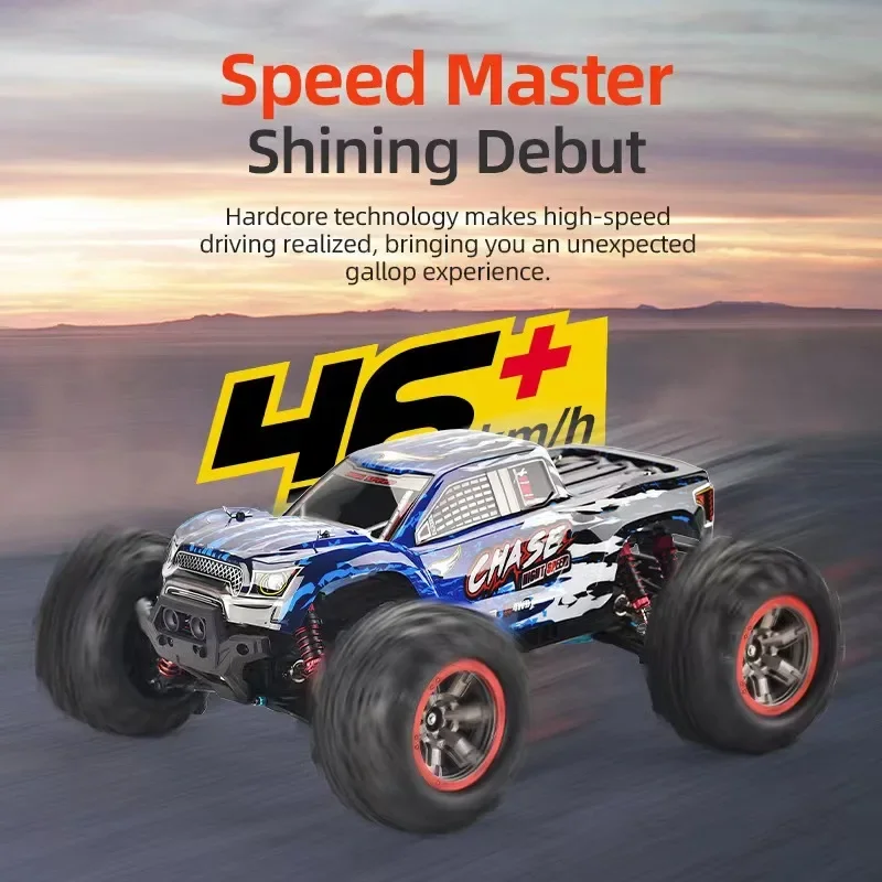 1:10 RC Cars High Speed Monster Truck Off Road 4WD Racing Fast Remote Control Car Drift Vehicles for Adults Kids Toys Boys Gift