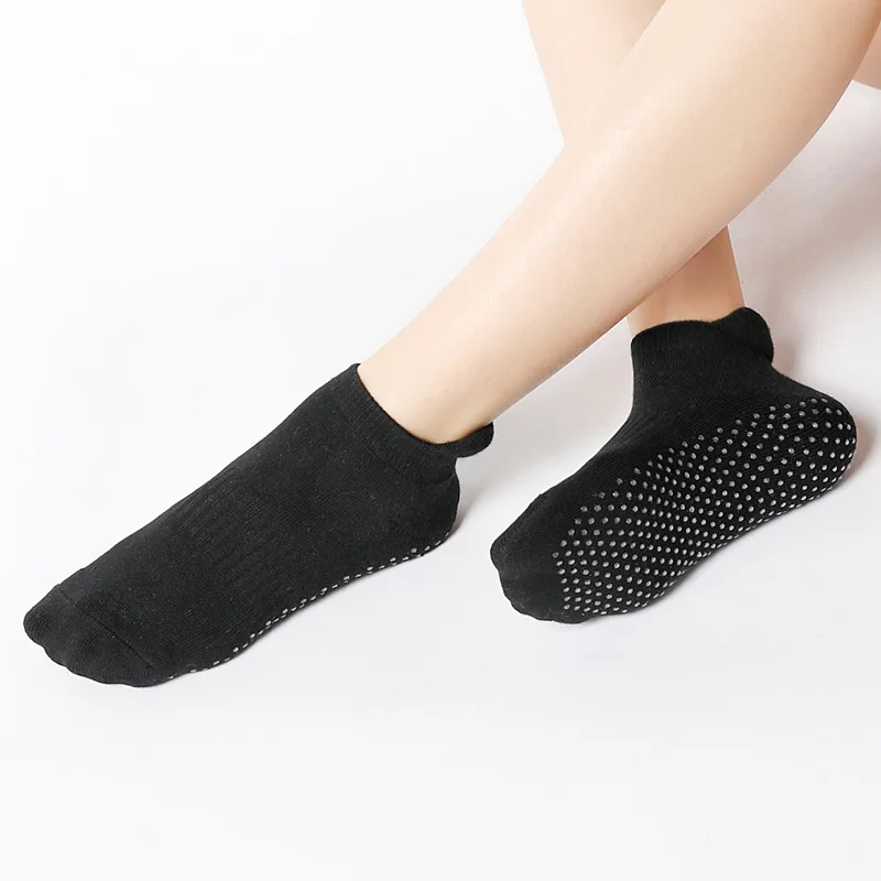 High Quality Women\'s Yoga Socks Fitness Pilates Socks Non-Skid  Dance Socks Breathable Cotton Socks Towel Bottom Drop Shipping