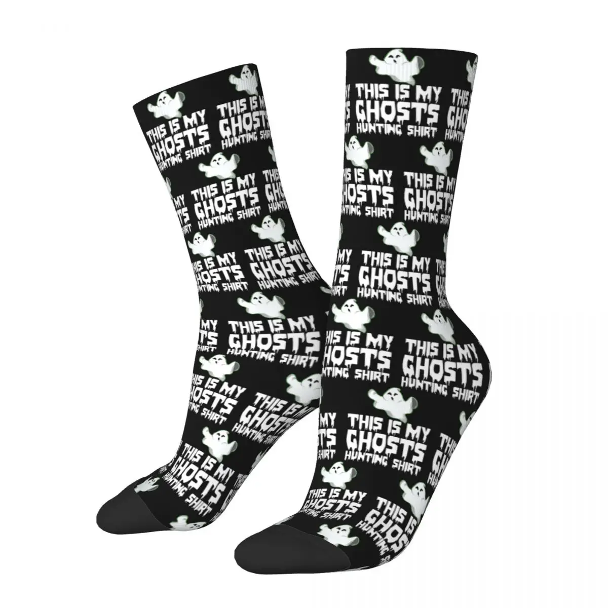 This Is My Ghosts Hunting Shirt Socks Harajuku High Quality Stockings All Season Long Socks Accessories for Unisex Birthday Gift