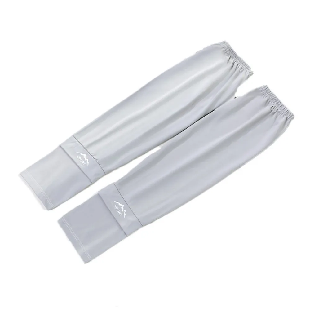 薄いルーズアイスシルクスリーブ抗 UV UV 断熱日焼け止めアームスリーブ日焼け止め長袖グローブサイクリンググローブクライミング