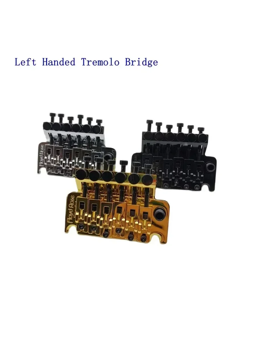 جيتار كهربائي جسر اهتزاز اليد اليسرى FR نمط خاص نظام قفل مزدوج مع ملحقات كتلة من الفولاذ المقاوم للصدأ 34 مم #5