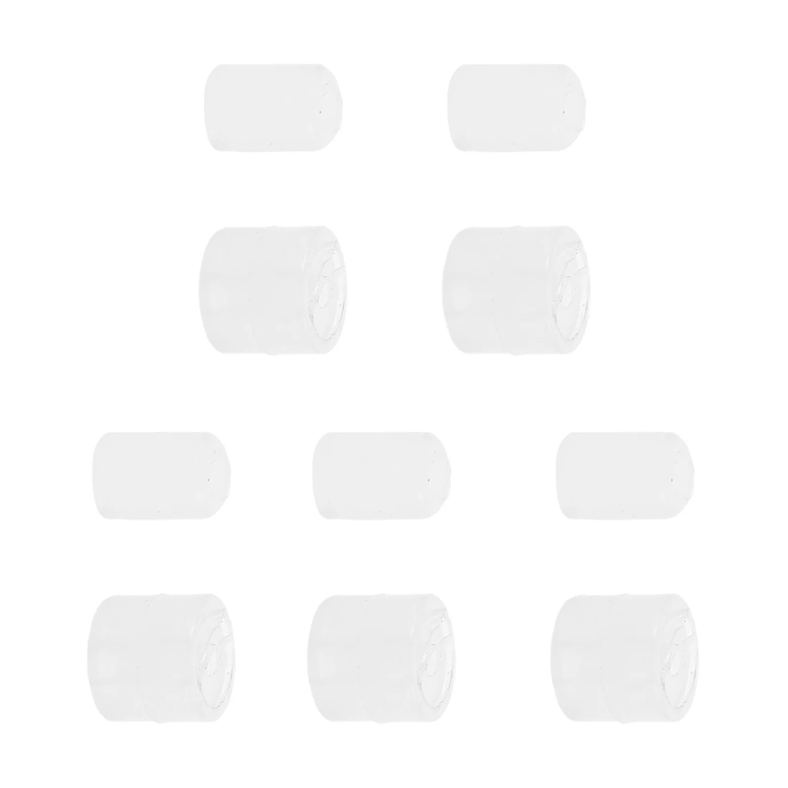 10 قطعة ملحقات ماكينة الخياطة مجموعة الحلقات المطاطية المضادة للاهتزاز امتصاص الصدمات للمعدات الصناعية ، تقليل الضوضاء