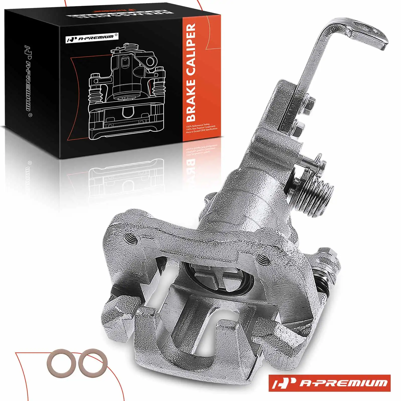 A-Premium Rear RH Passenger Side Disc Brake Caliper for Honda Accord 1991-1997