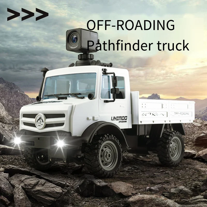 

Pathfinder Off-Road Truck With Camera Container Remote Control Container Car Rc Remote Control Car Children's Toys Boy Toys