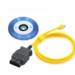 ENET for BMW E-SYS F-Series Ethernet To OBD V50.3 ESYS ENET Data Cable ICOM Coding F-serie Diagnostic Cable Data OBDII Coding