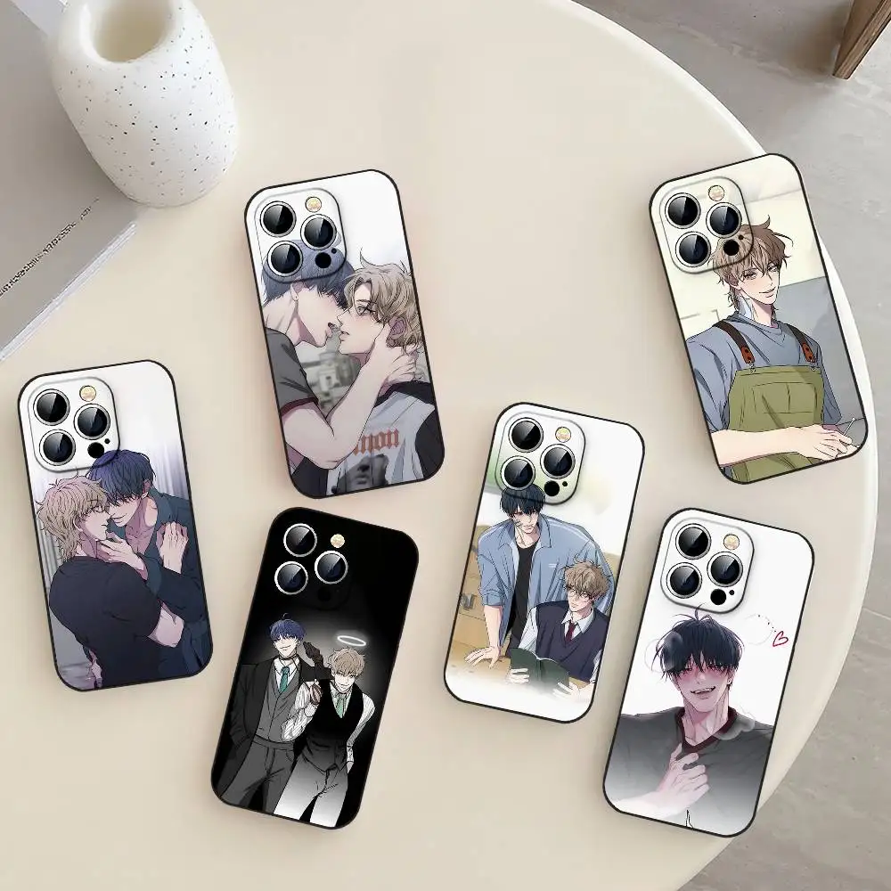 

N-Negative R-Romance Black Phone Case That Fits For IPhone 17,16,15,11,13,14 Pro Max,Plus,X,Xr,Xs Max,13Mini