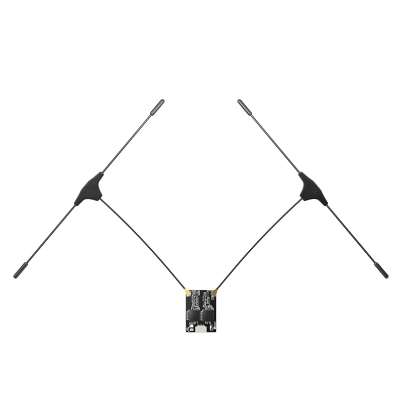 

For GEPRC ELRS DUAL Diversity Receiver RX 25-200Hz Built-In TCXO With Dual Antenna For FPV RC Drone