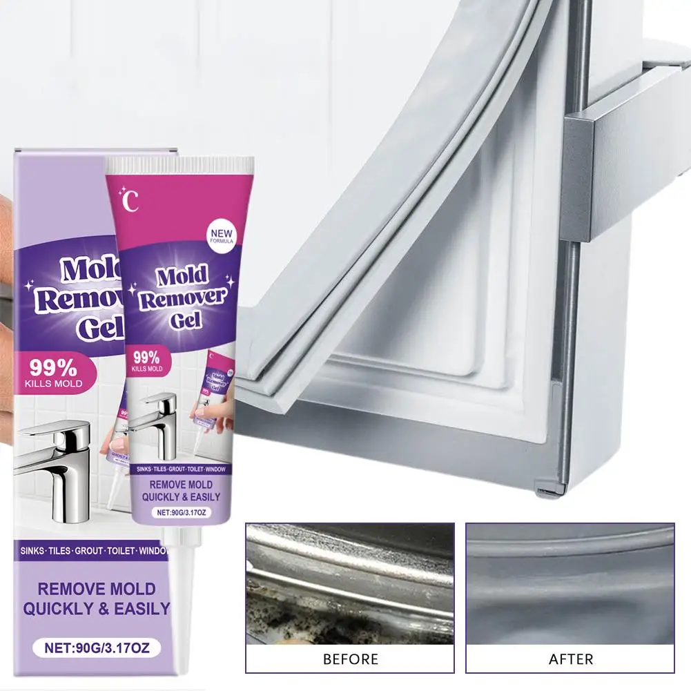 Gel de limpeza doméstico para azulejos de parede, selante de rejunte, limpeza de banheiro, pia de cozinha, limpeza anti-mofo, limpador doméstico diário