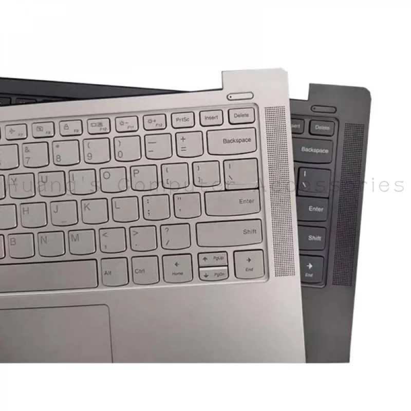 SS+New Palmrest C Shell With Backlit Keyboard For Lenovo Yoga S740-14IIL S740-14IML Laptop Upper Case