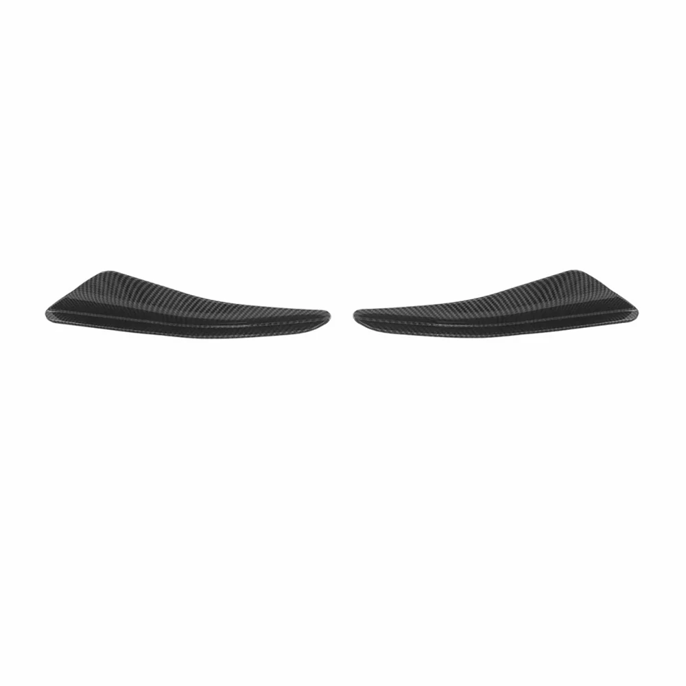 

universal rear spoilers Dry Carbon Fiber Bumper Canards For Volkswagen VW 8 GTI Body Kits trim Car Accessories