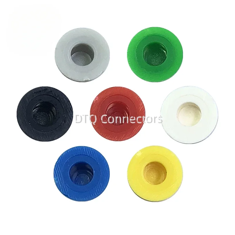 100Pcs A101 Tactile Push Button Switch Round Cap 4.5*7.4 mm Hat Shape For 6X6/6*6 mm Tact Micro Switch inner hole 3.1/3.4mm