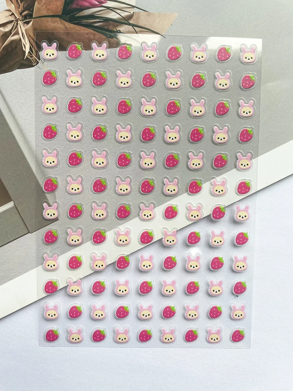 Pvc Super Mini Rilakkuma Poster Goods Stickers Nail Art Waterproof Cute Decorate Makeup Box Stationery Box Laptop Stickers Gifts view 2
