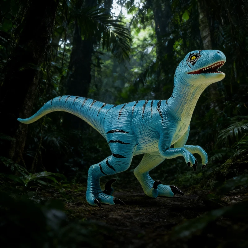 

Dinosaur Model Toy Juvenile Swift-Thinking Dinosaur Realistic Animal Model Gift for Boys and Girls Collectible Action Figure