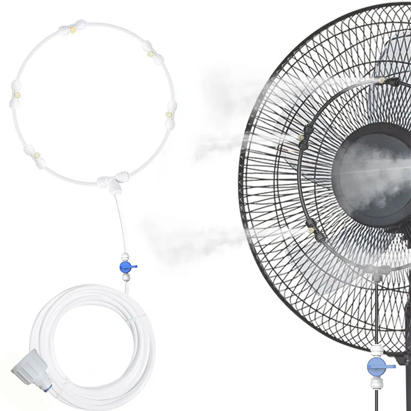 

Free shipping Misting Kit for Fan Fog Mist System Garden Water Mist Spray Misting Cooling System