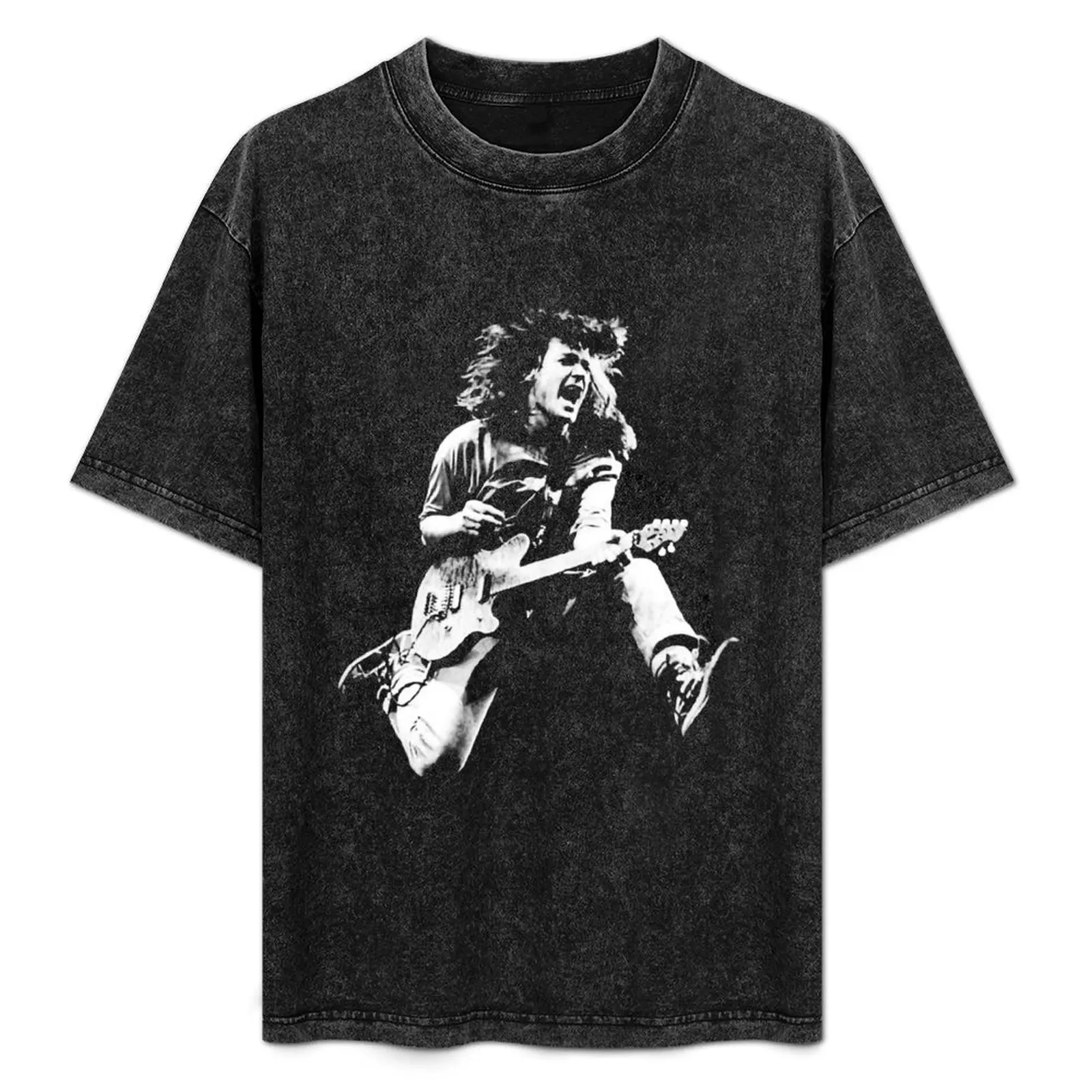 

van great eddie jump T-Shirt Mechanic Work Tee Shirt