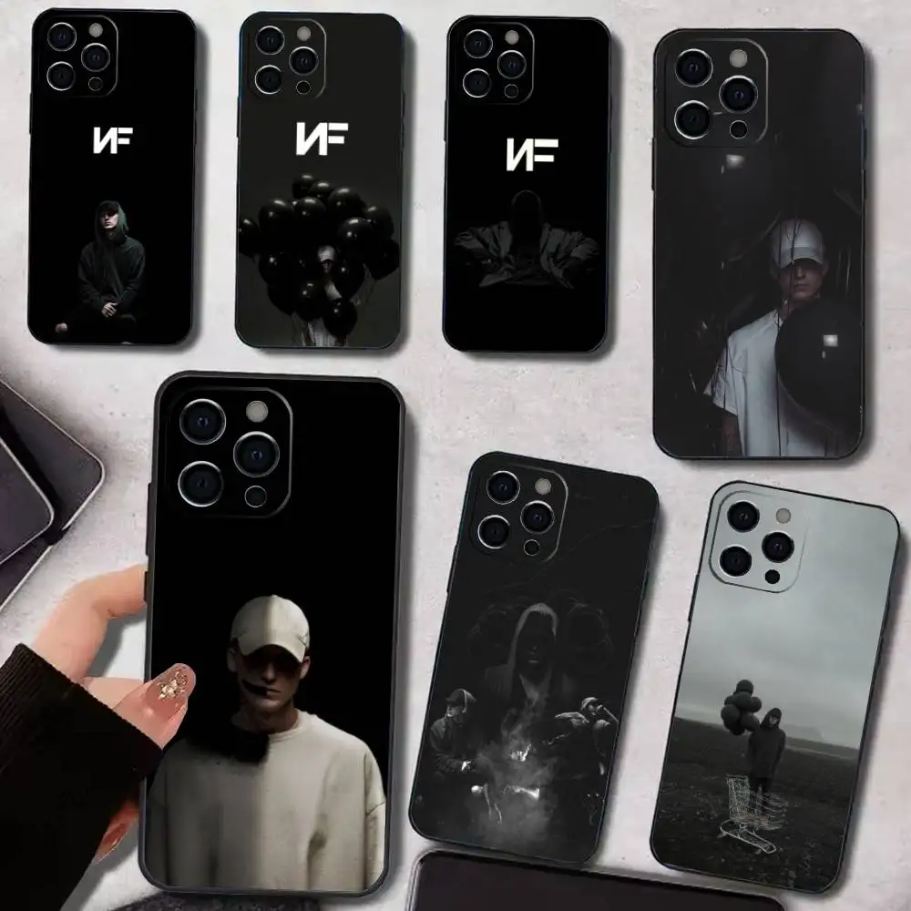 

Rapper N-Nate F-Feuerstein Phone Case For iPhone 17,16,15,14,13,12,11 Plus,Pro Max,XS,Soft Black Cover