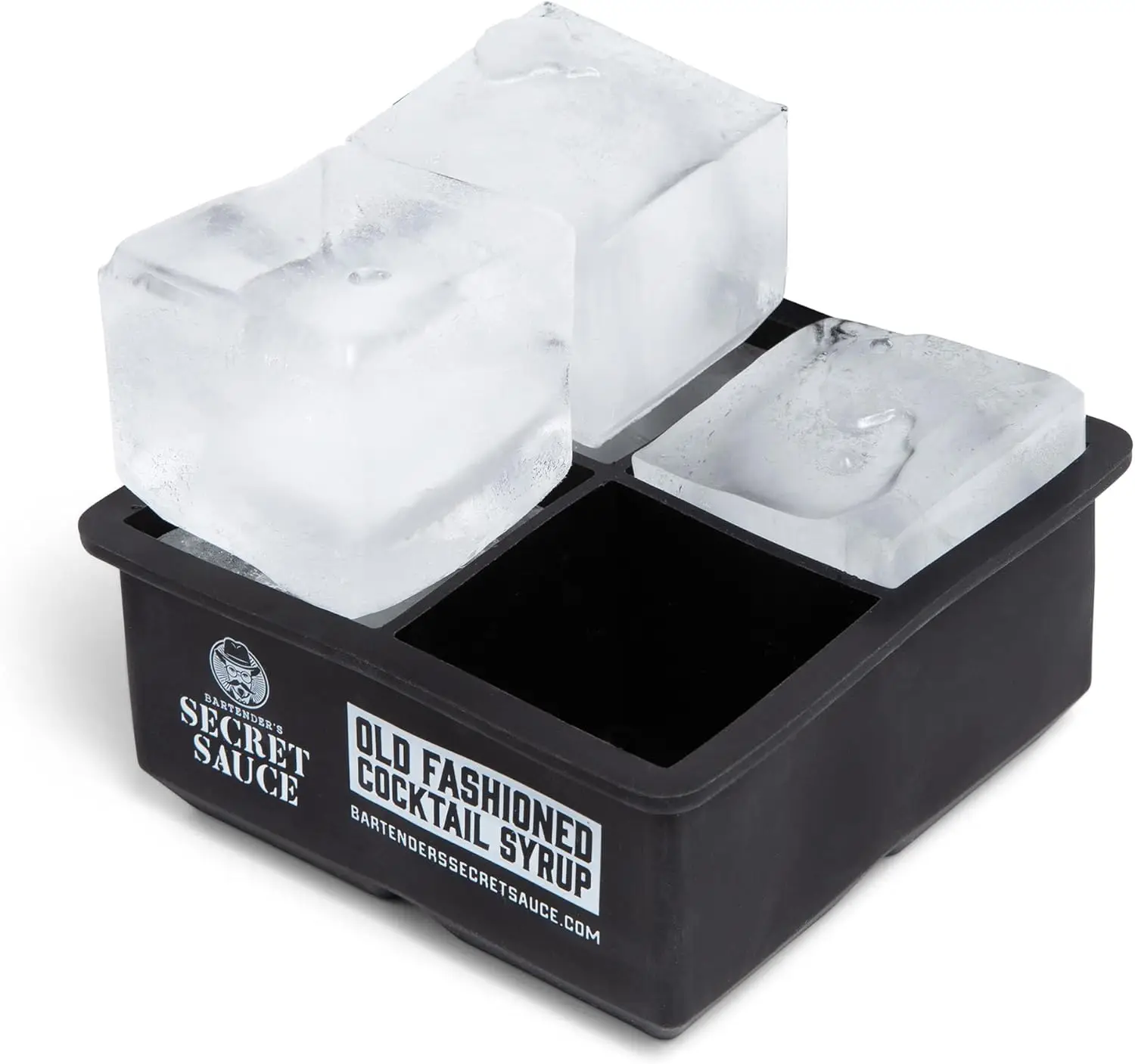 

Форма для льда Four Cube размером 2 x 2 дюйма — идеально подходит для старомодных коктейлей и виски