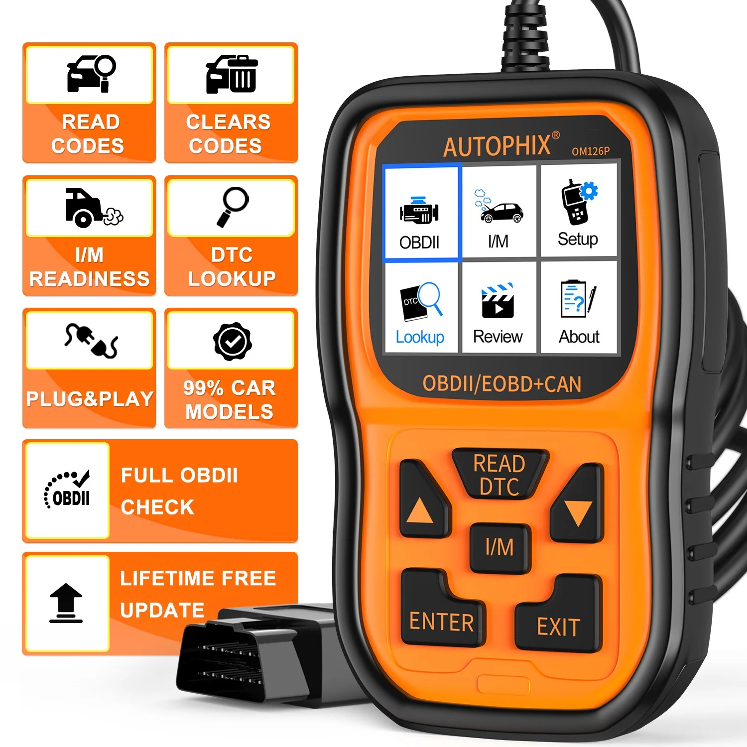 OBD2 Scanner Code Reader Check Engine Fault Car Diagnostic Tool Automotive Scanner EOBD JOBD Car Check Engine Analyzer