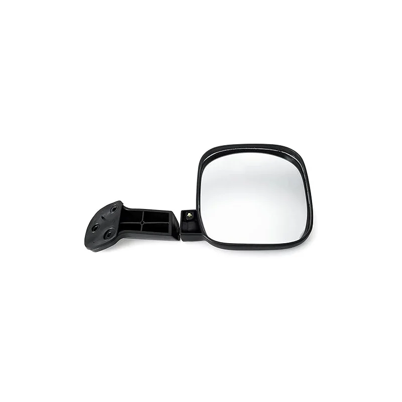 Espejo Retrovisor Completo Para Toyota Hiace H200 (2005-2013) | Lado Izquierdo (RHD), Color Negro | Incluye Carcasa Y Cristal