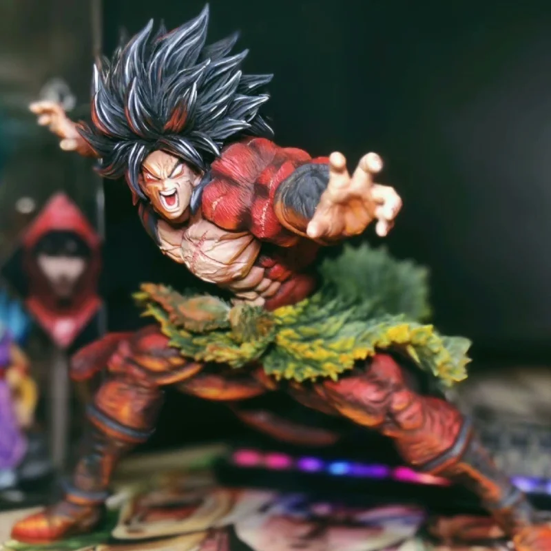 

Новые 28 см аниме фигурки Dragon Ball Super Saiyan 4 Broli фигурки статуя из ПВХ Коллекционная модель украшения стола подарки на день рождения игрушки