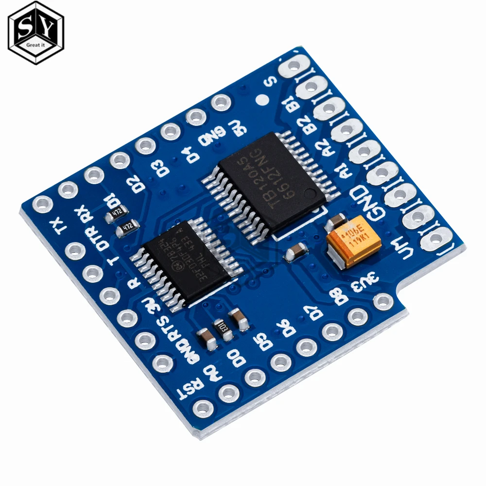 1Set Motor Shield For WeMos D1 Mini TB6612FNG Wemos I2C Dual Motor Driver Shield Driving Module With Serial Pot