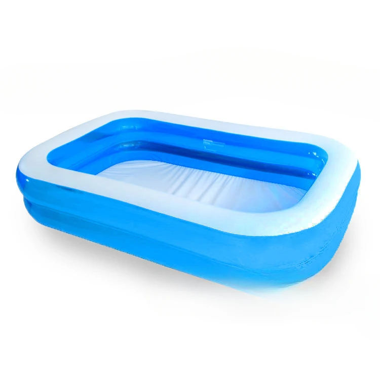 PVC inflatable swimming pool large outdoor thickened household folding family